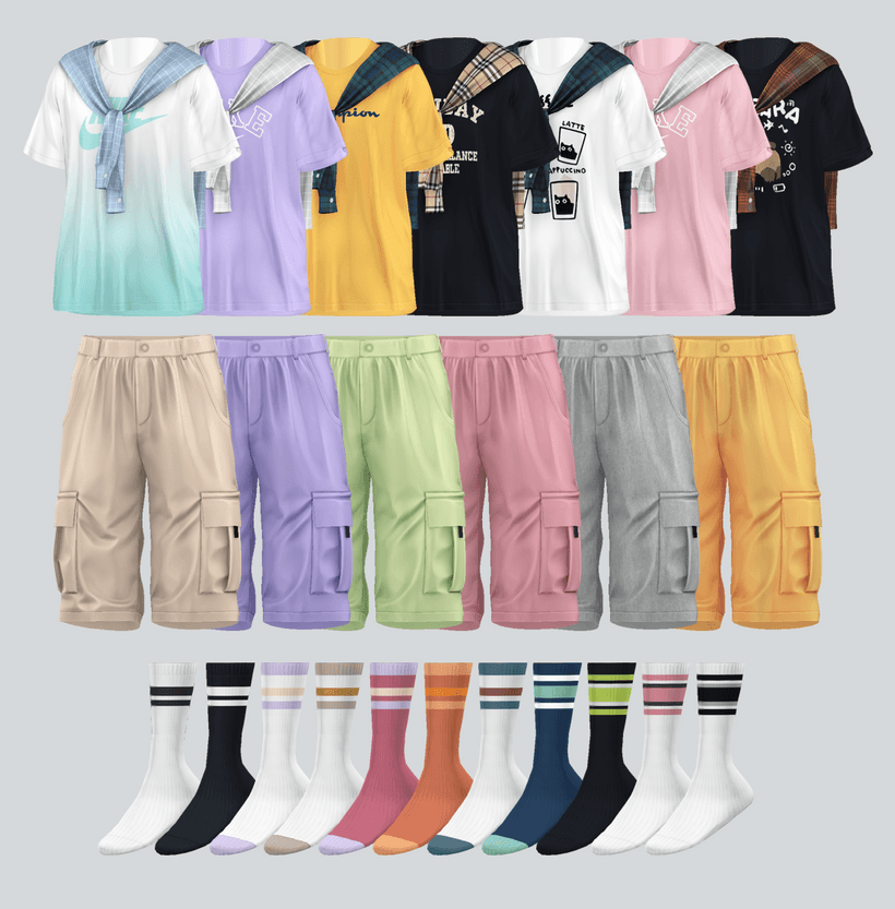 Галерея мода Сет одежды Basic set 31 #1